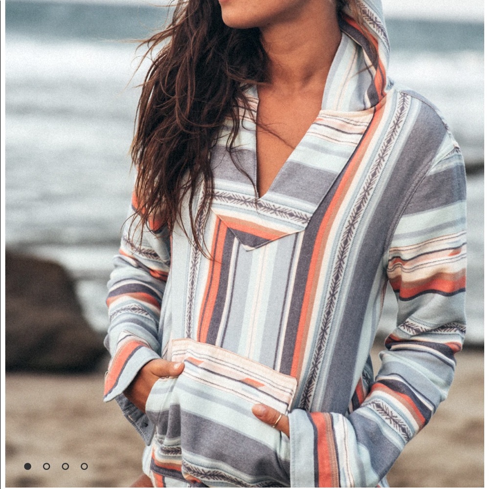 Faherty Baja Poncho